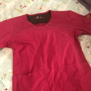 Carhartt scrubs set size xs - dark pinkish